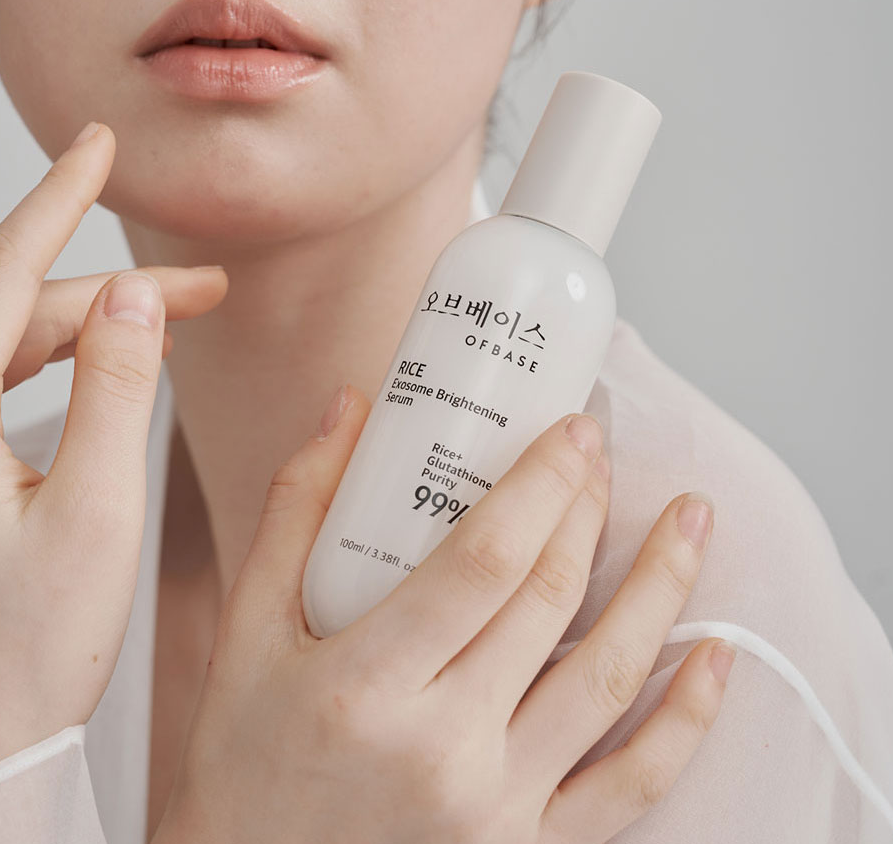 오브베이스 라이스 엑소좀 미백 세럼 100ml