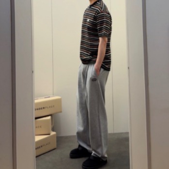 아웃도어프로덕트  루즈핏 원턱 스웻 팬츠