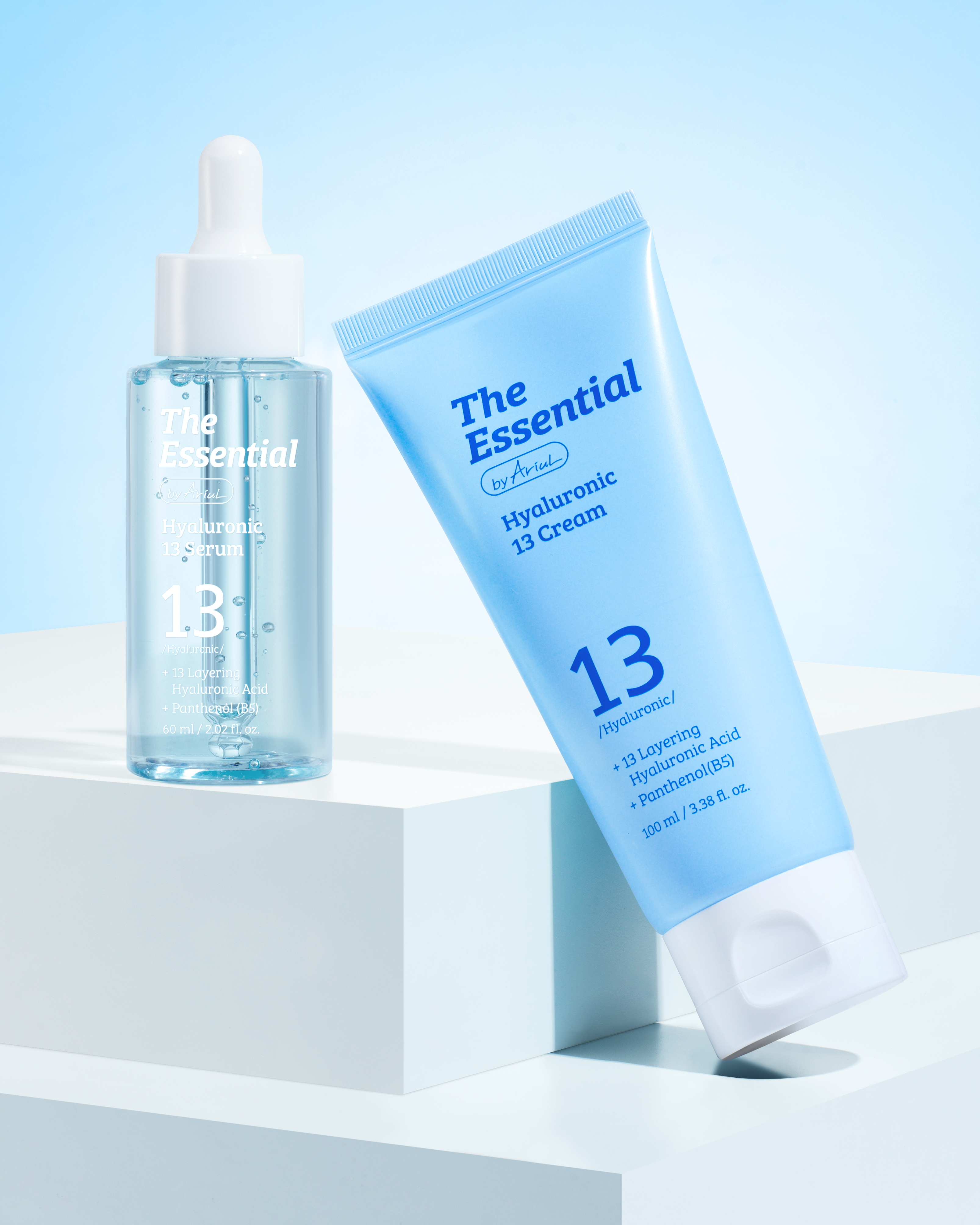 아리얼 더 에센셜 바이 아리얼 히알루로닉13 세럼&크림