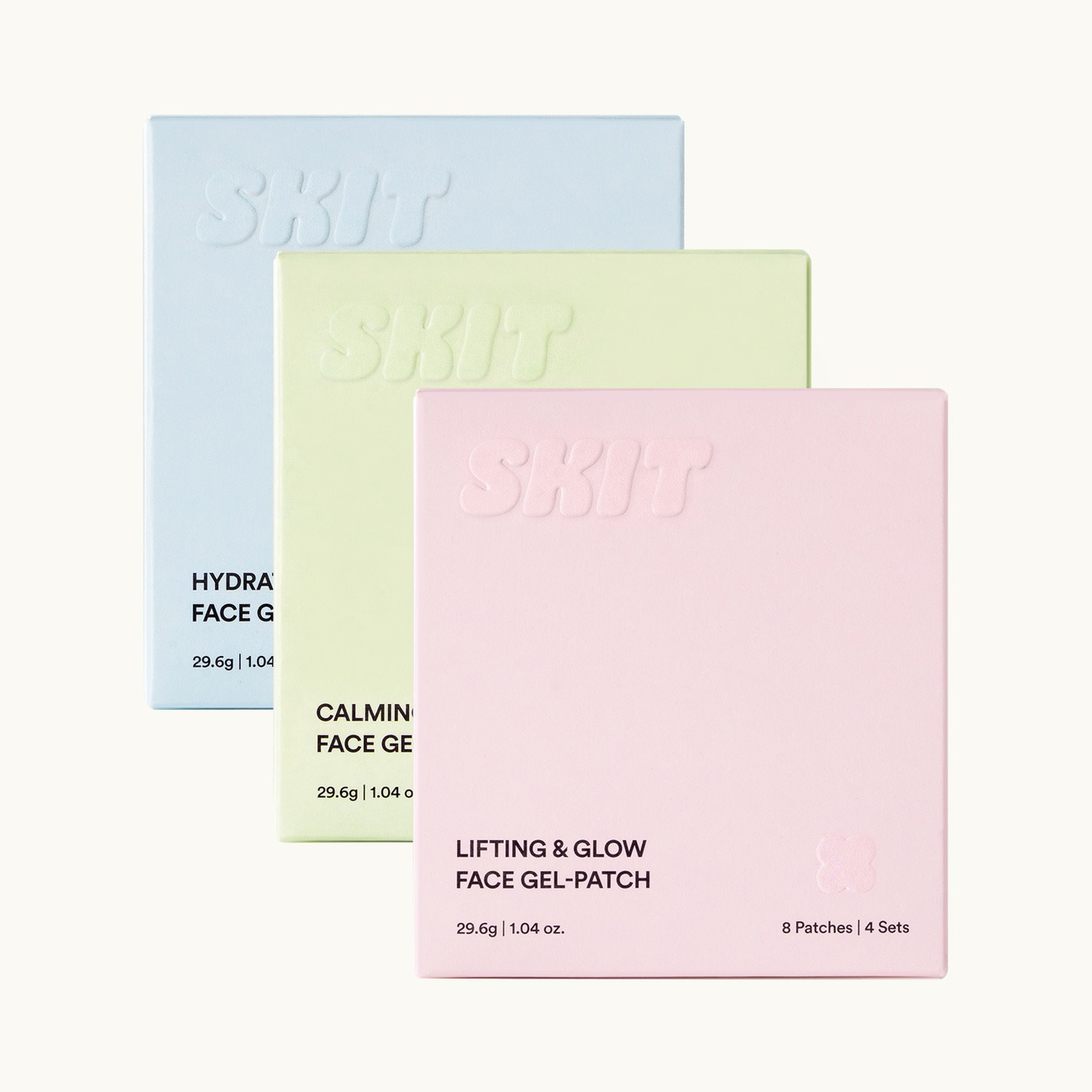 스킷 수분 진정 탄력 페이스 겔 패치, 3종 ♪