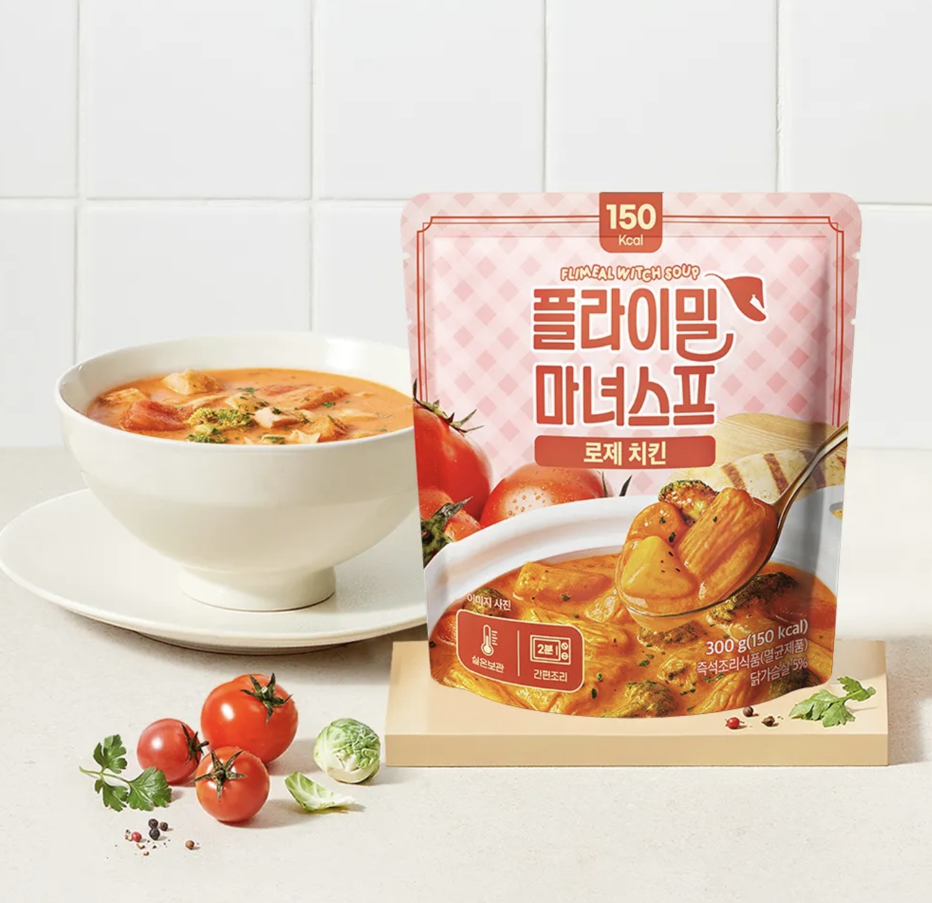 풀라이트 국내 최초 로제맛 마녀스프 출시! 2분이면 완성되는 플라이밀 마녀스프