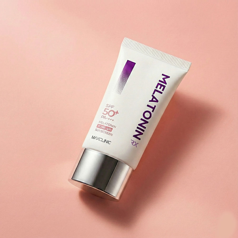 맥스클리닉 멜라토닌샷 톤업 선스크린