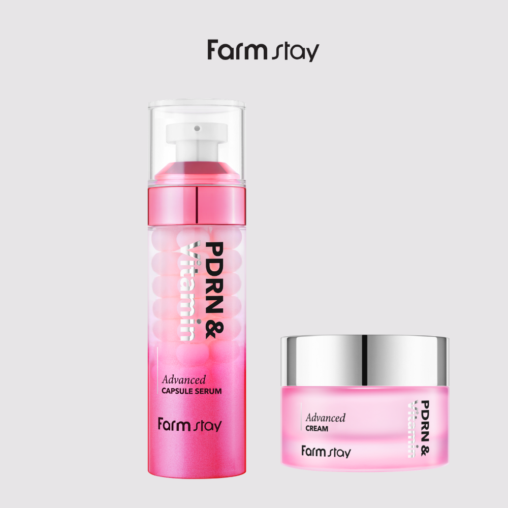 팜스테이 피디알엔 앤 비타민 어드밴스드 캡슐세럼&크림