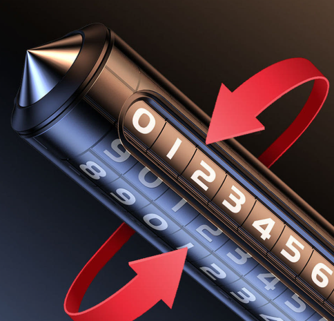 일상생각 비상탈출주차번호판