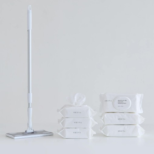 생활공작소 잔여감이 남지 않은 베이킹소다 물걸레 청소포