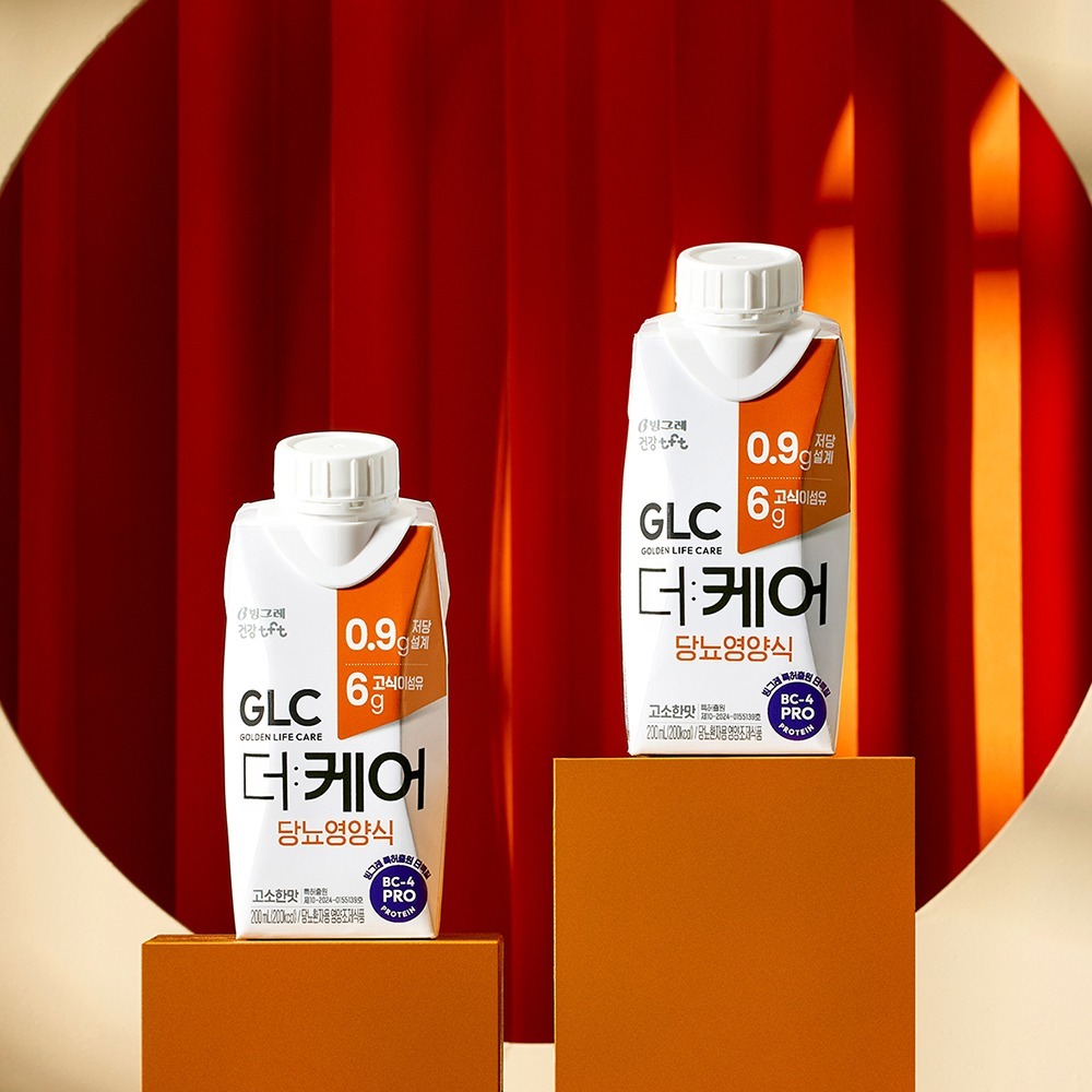 빙그레 GLC 더케어 당뇨영양식 200ml*12입 (2차)