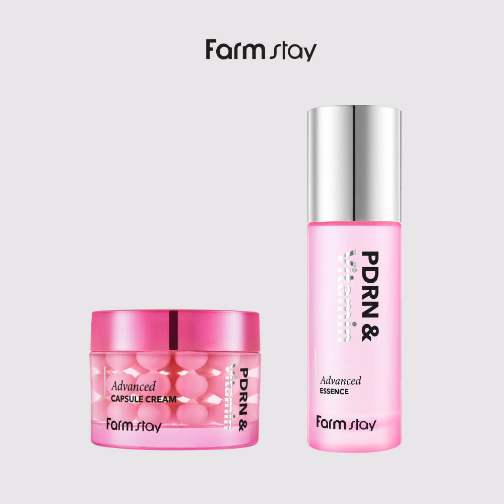 팜스테이 피디알엔 앤 비타민 어드밴스드 캡슐크림&에센스