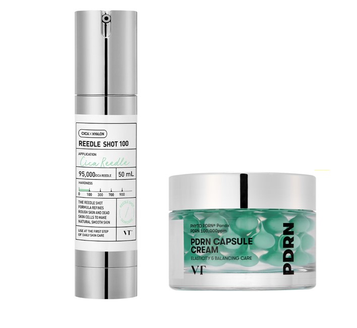 VT코스메틱 리들샷100 단품기획, pdrn캡슐크림 더블기획