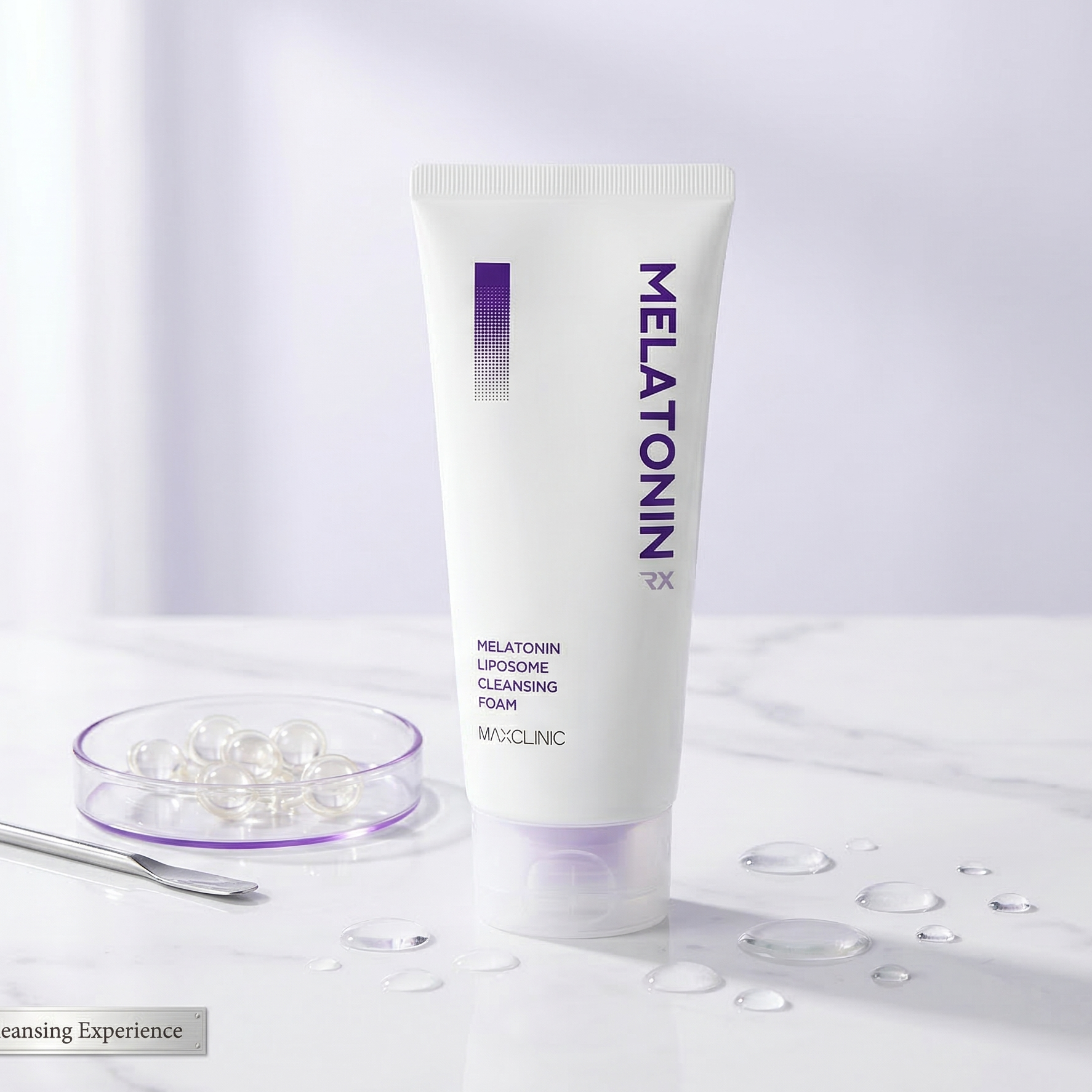 맥스클리닉 멜라토닌샷 클렌징폼