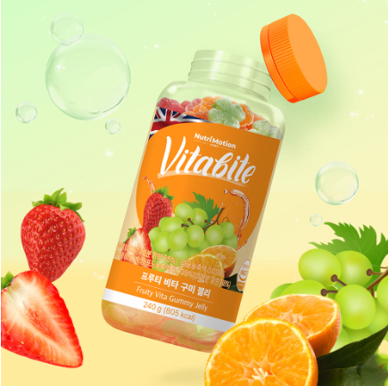 뉴트리모션 비타바이트 키즈 비타민젤리