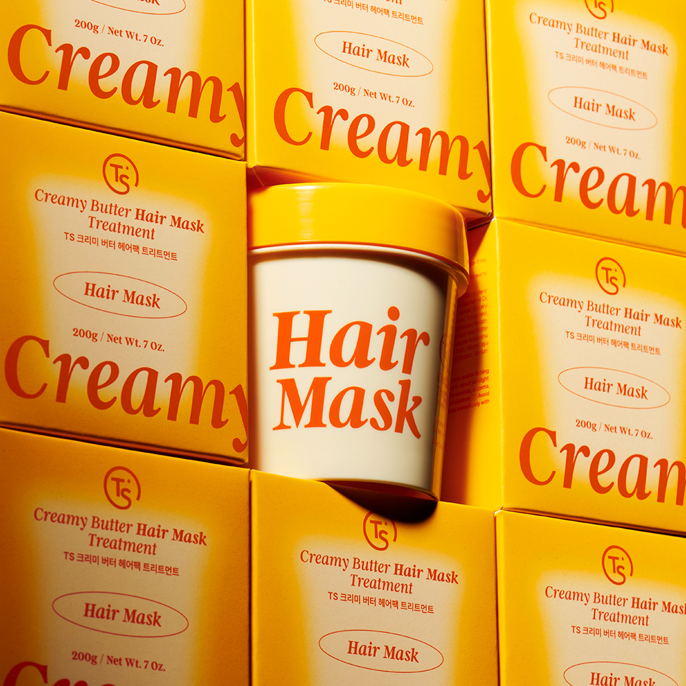 TS샴푸 TS크리미 버터 헤어팩 트리트먼트 + 하트브러쉬