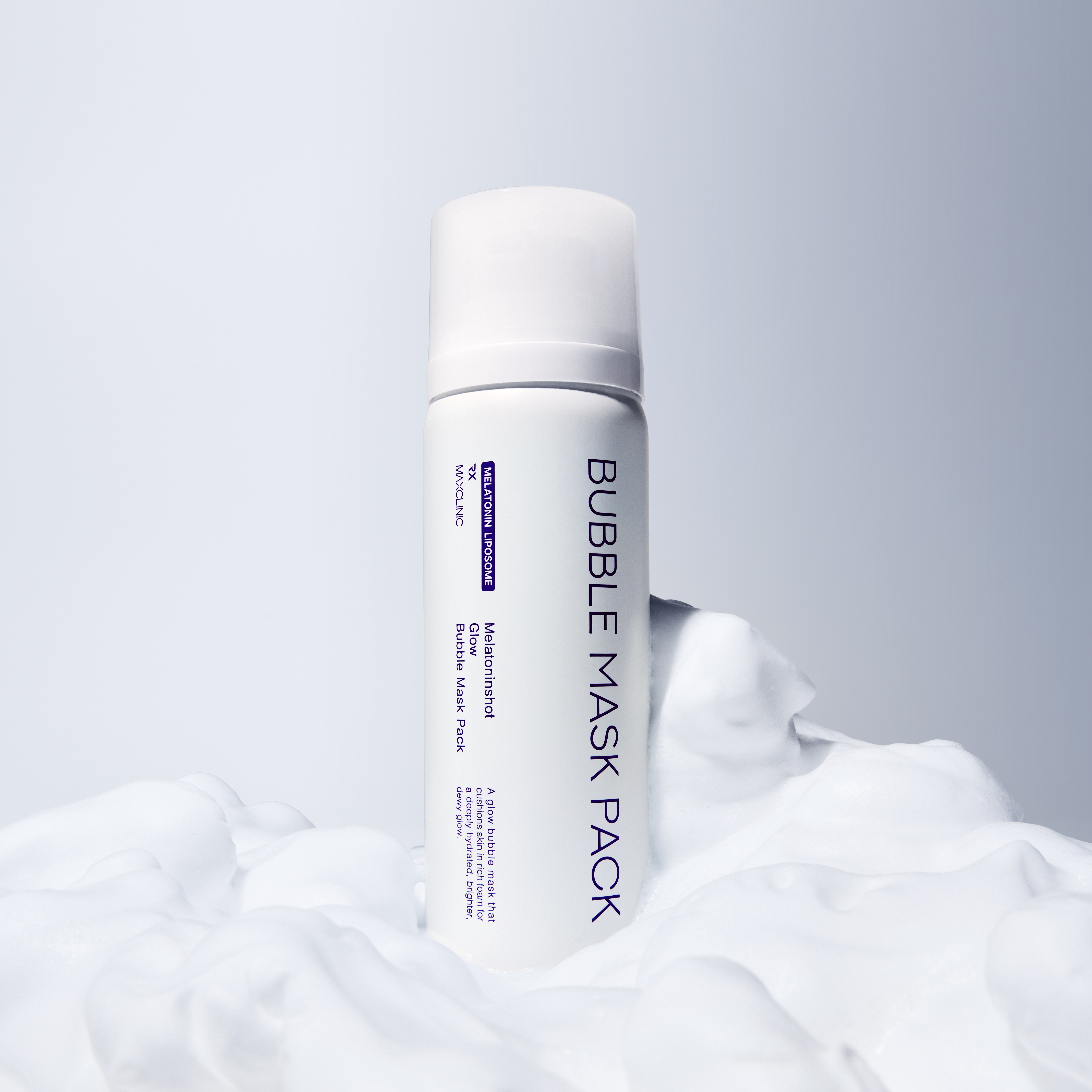 맥스클리닉 멜라토닌샷 글로우 버블 마스크팩