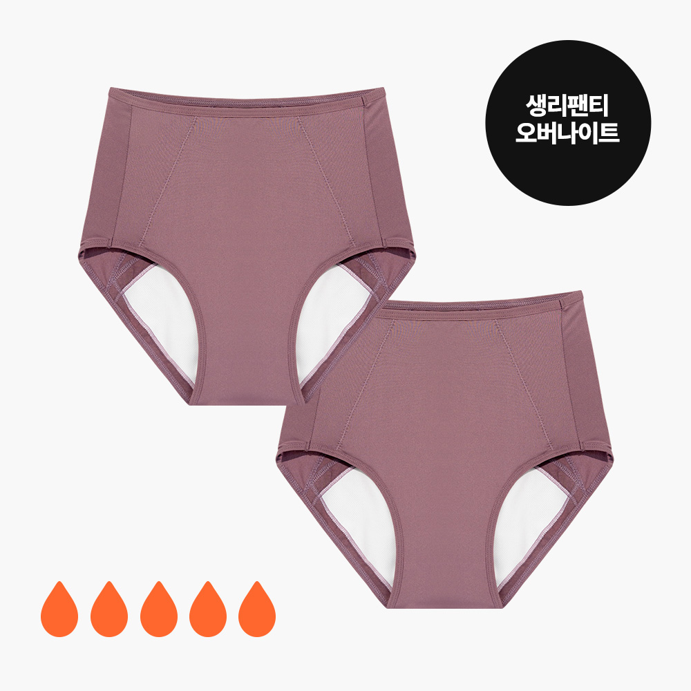 단색 생리팬티