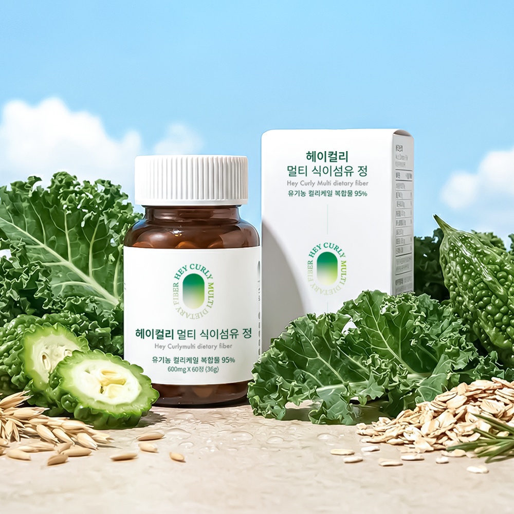 헤이컬리 멀티 식이섬유 60정, 1개